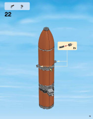 LEGO 60080 instructions page 19 – build guide