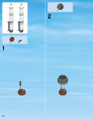LEGO 60080 instructions page 20 – build guide