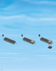 LEGO 60080 instructions page 6 – build guide