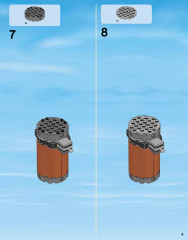 LEGO 60080 instructions page 9 – build guide