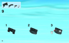 LEGO 60081 instructions page 12 – build guide