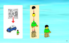 LEGO 60081 instructions page 3 – build guide