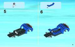 LEGO 60081 instructions page 9 – build guide
