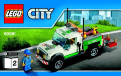 LEGO 60081 instructions page 1 – build guide