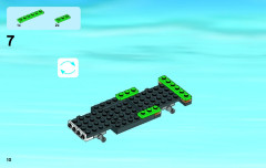 LEGO 60081 instructions page 10 – build guide