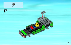 LEGO 60081 instructions page 21 – build guide