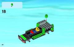 LEGO 60081 instructions page 22 – build guide