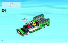 LEGO 60081 instructions page 28 – build guide