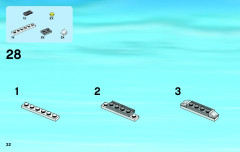 LEGO 60081 instructions page 32 – build guide