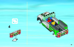 LEGO 60081 instructions page 41 – build guide
