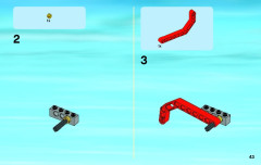 LEGO 60081 instructions page 43 – build guide