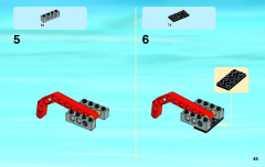 LEGO 60081 instructions page 45 – build guide