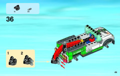 LEGO 60081 instructions page 49 – build guide