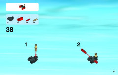 LEGO 60081 instructions page 51 – build guide