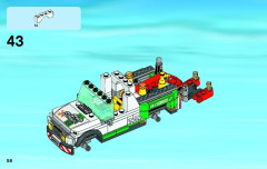 LEGO 60081 instructions page 58 – build guide