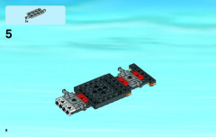 LEGO 60081 instructions page 8 – build guide