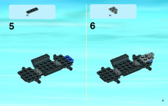 LEGO 60082 instructions page 7 – build guide