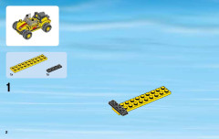 LEGO 60082 instructions page 2 – build guide