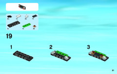 LEGO 60083 instructions page 21 – build guide