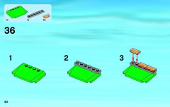 LEGO 60083 instructions page 40 – build guide