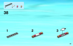 LEGO 60083 instructions page 43 – build guide