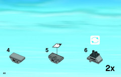 LEGO 60083 instructions page 48 – build guide