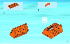LEGO 60083 instructions page 53 – build guide