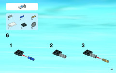 LEGO 60083 instructions page 63 – build guide