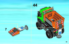 LEGO 60083 instructions page 65 – build guide