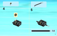 LEGO 60083 instructions page 7 – build guide