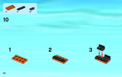LEGO 60083 instructions page 72 – build guide