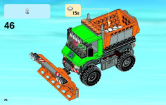LEGO 60083 instructions page 76 – build guide