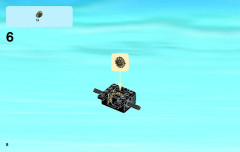 LEGO 60083 instructions page 8 – build guide