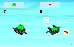 LEGO 60083 instructions page 9 – build guide