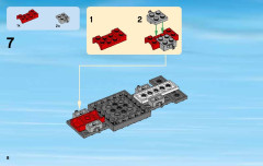LEGO 60084 instructions page 8 – build guide