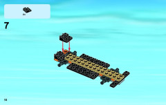 LEGO 60085 instructions page 10 – build guide