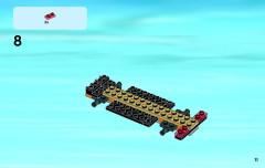 LEGO 60085 instructions page 11 – build guide