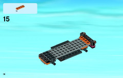 LEGO 60085 instructions page 18 – build guide