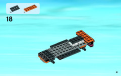 LEGO 60085 instructions page 21 – build guide