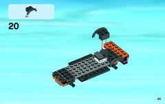 LEGO 60085 instructions page 23 – build guide