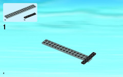 LEGO 60085 instructions page 4 – build guide