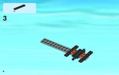 LEGO 60085 instructions page 6 – build guide