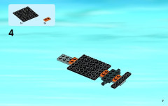 LEGO 60085 instructions page 7 – build guide