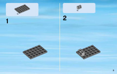 LEGO 60085 instructions page 3 – build guide