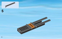 LEGO 60085 instructions page 6 – build guide
