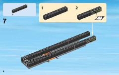 LEGO 60085 instructions page 8 – build guide