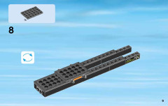 LEGO 60085 instructions page 9 – build guide
