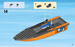 LEGO 60085 instructions page 17 – build guide