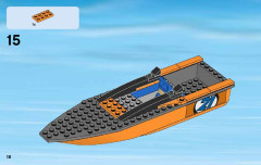 LEGO 60085 instructions page 18 – build guide