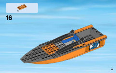 LEGO 60085 instructions page 19 – build guide